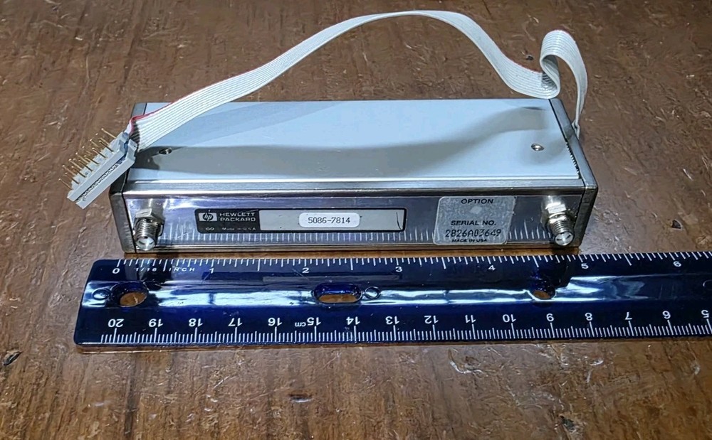 HP 5086-7814 COAXIAL PROGRAMMABLE STEP ATTENUATOR, 70 dB
