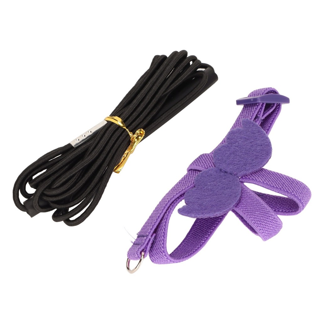 Bird Harness And Leash Super Light Adjustable Bite Resistant Harness