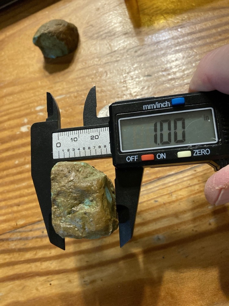 Turquoise Nugget #8 Mine Stabilized 66 Grams Split 330 Carats