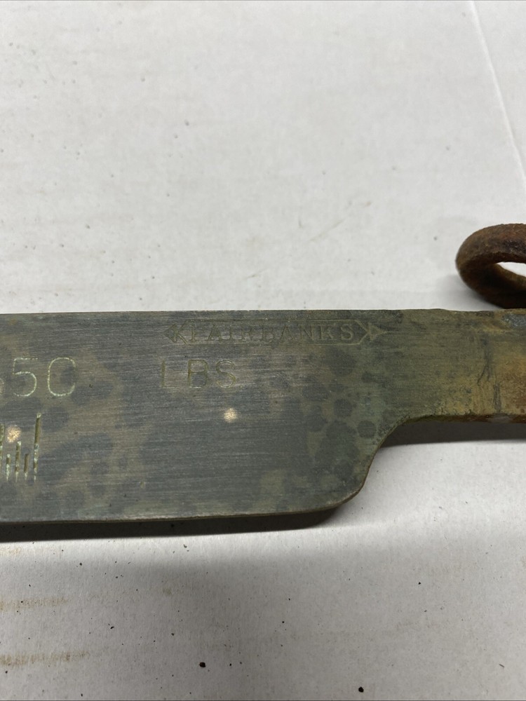 Fairbanks Platform Scale Bar Brass FB-08