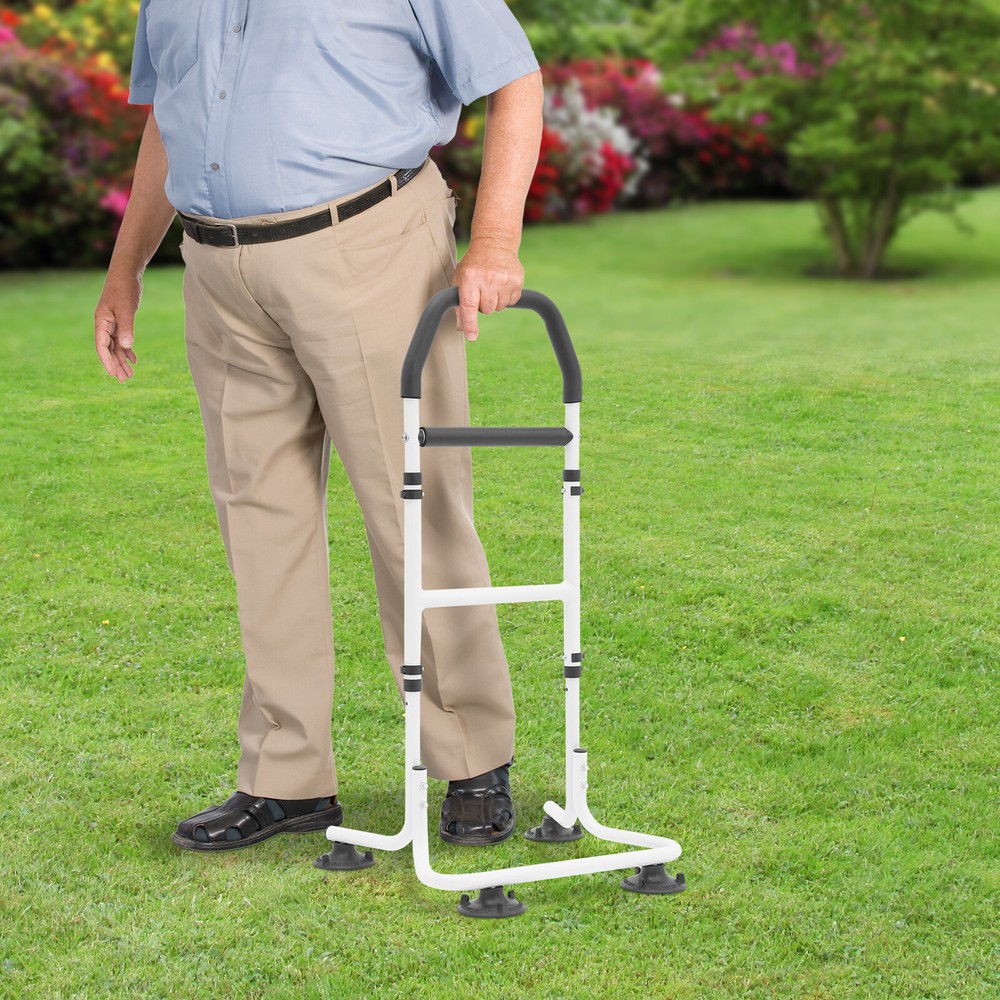 Height Adjustable Crutches Multi-functional Assist Armrest For Elderly, Pregnant