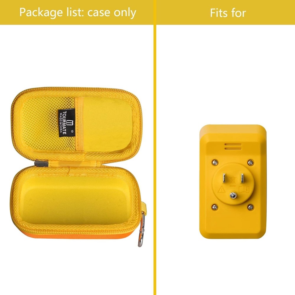 Hard Case Compatible for Fluke ST120+/ST120 GFCI Socket Tester (Case Only)