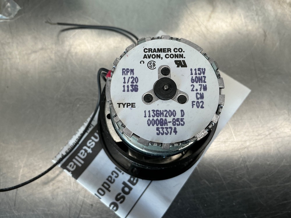Cramer 6X137 Elapse Time Indicator 5 DIGIT Hour Meter