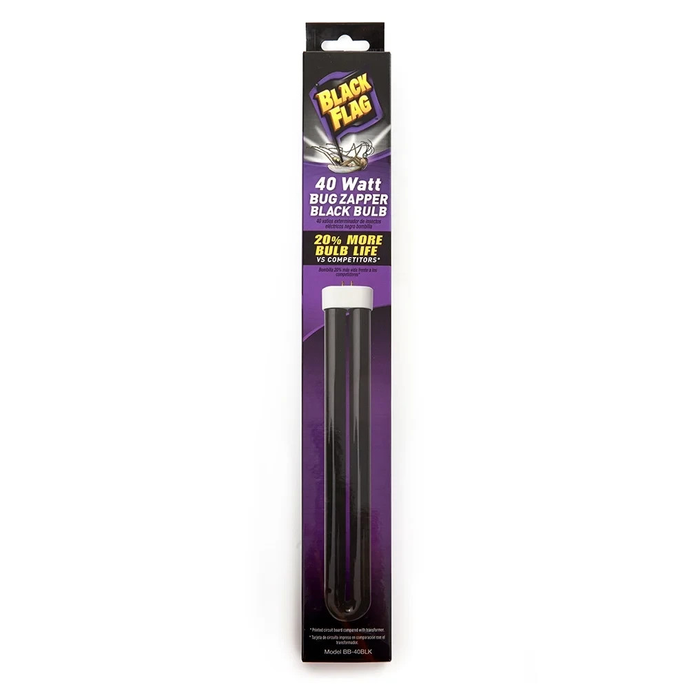 5-Pack BLACK FLAG 40 Watt Bug Zapper Replacement Black Bulbs Model BB-40BLK