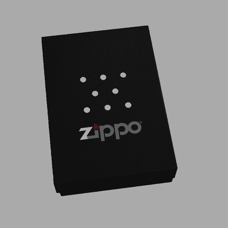 Zippo Red Matte Stop War 28140