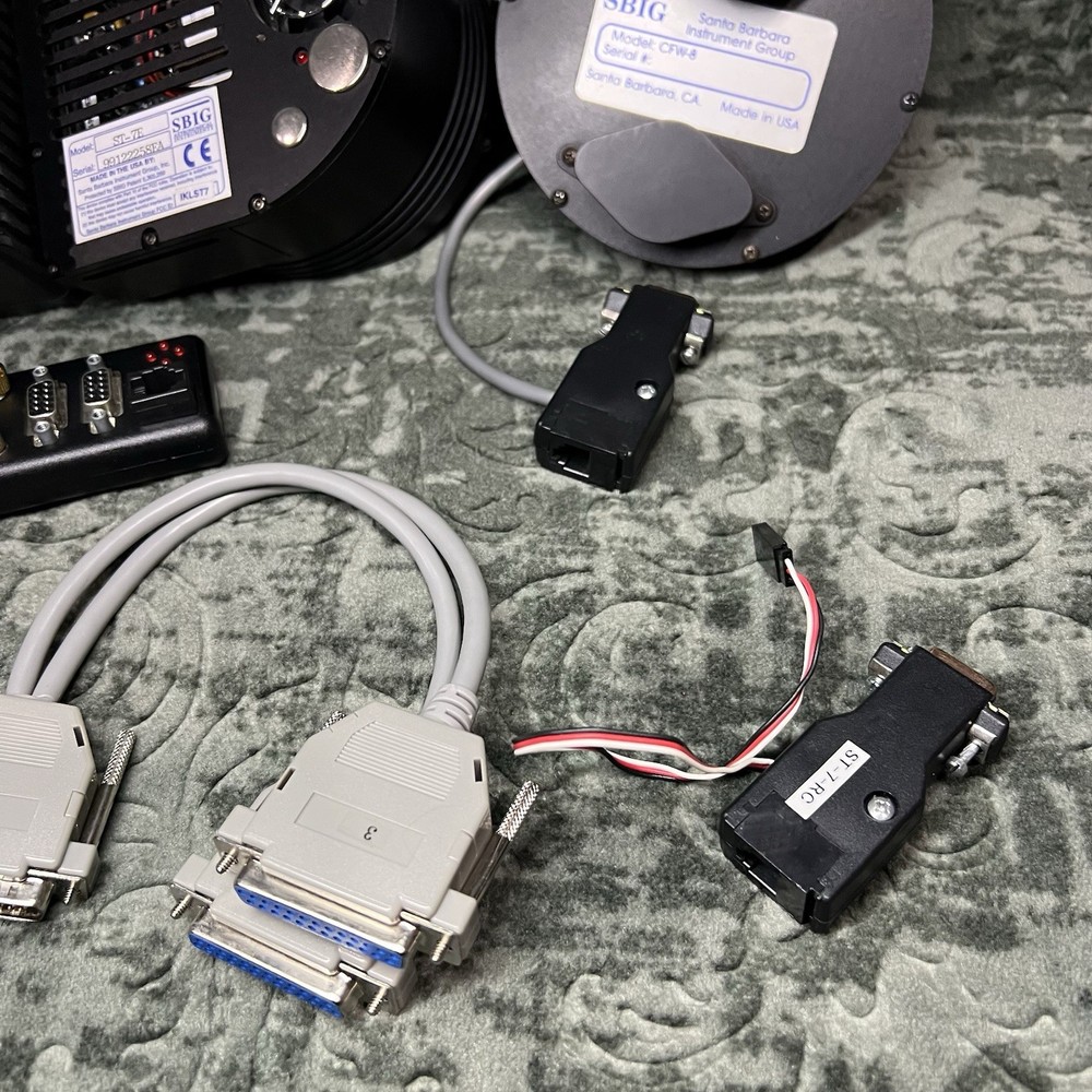 Sbig ST-7E Asteonomy Camera w/ CFW-8 Filter Wheel UNTESTED