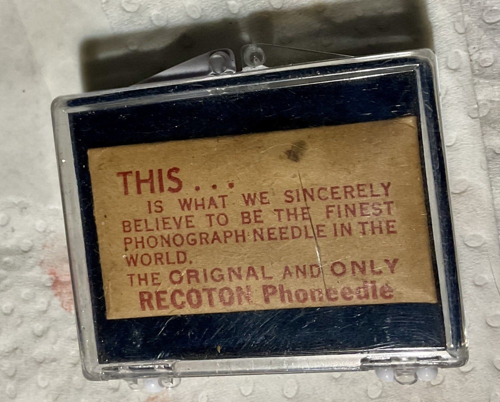 RECOTON PHONEEDLE PHONOGRAPH NEEDLES