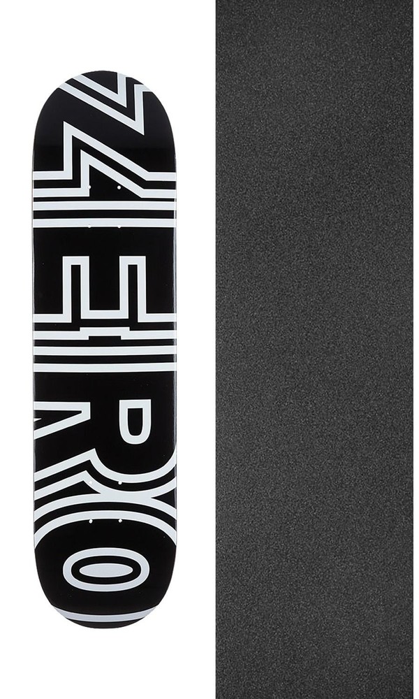 Zero Skateboards Bold 7.25" Skateboard Deck + griptape