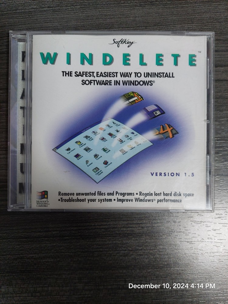 WinDelete Version 1.5 CD