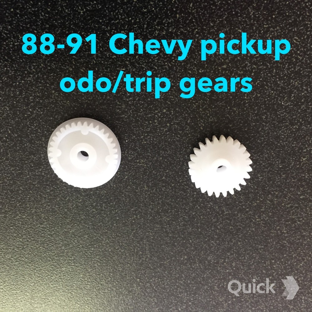 Chevy Speedometer odometer gears. 88-91