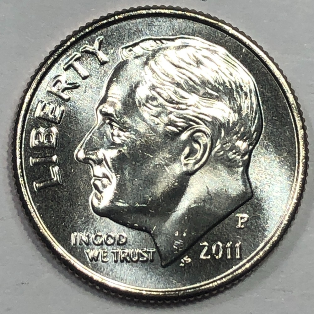 2011 P - Roosevelt Dime