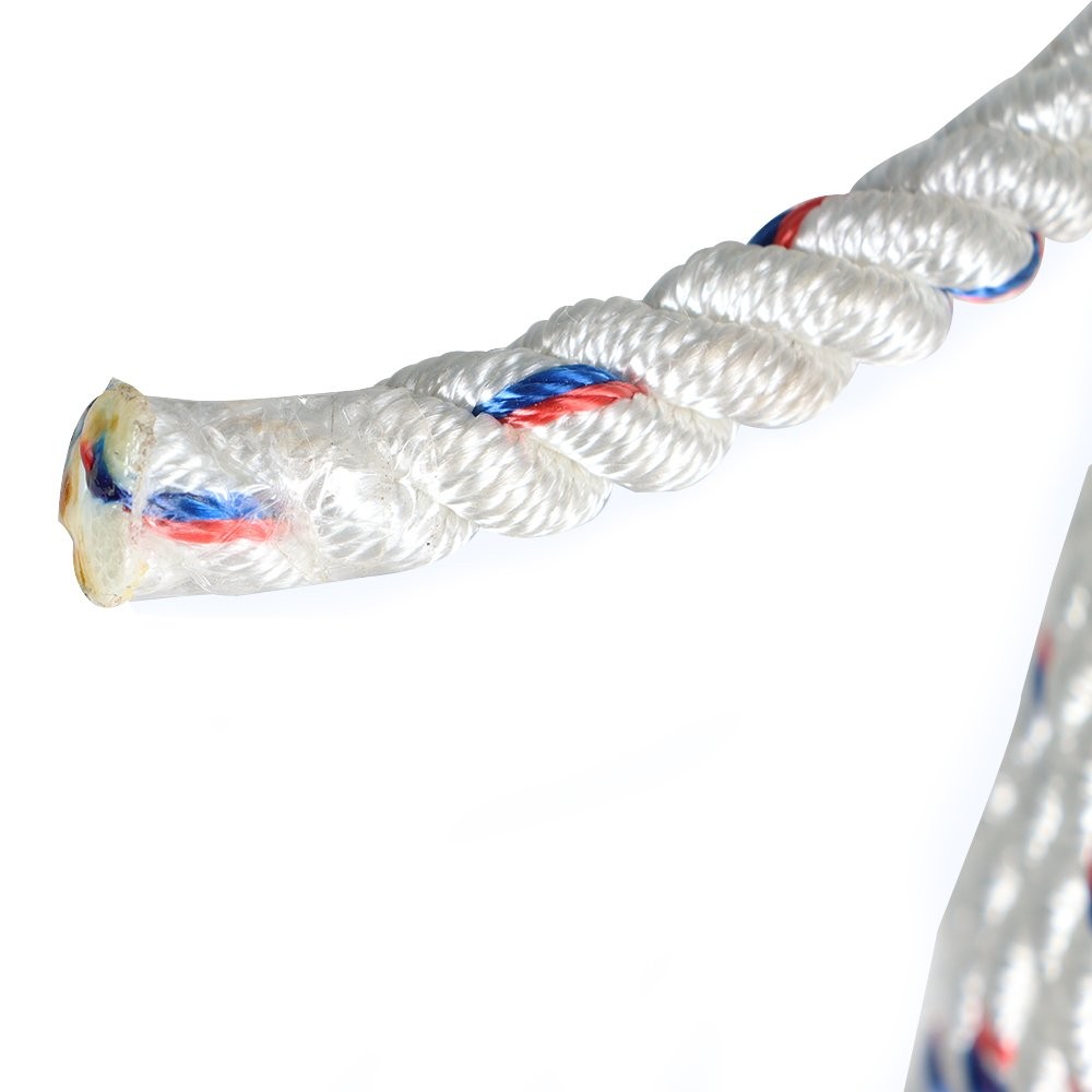 Double Braid Polyester Arborist Bull Rope 7200Lbs 5/8"×150' Pulling Rigging Line
