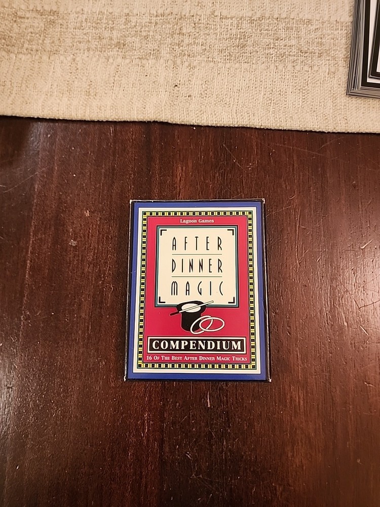 Magic Tricks Card Set After Dinner Magic Compendium 16 tricks