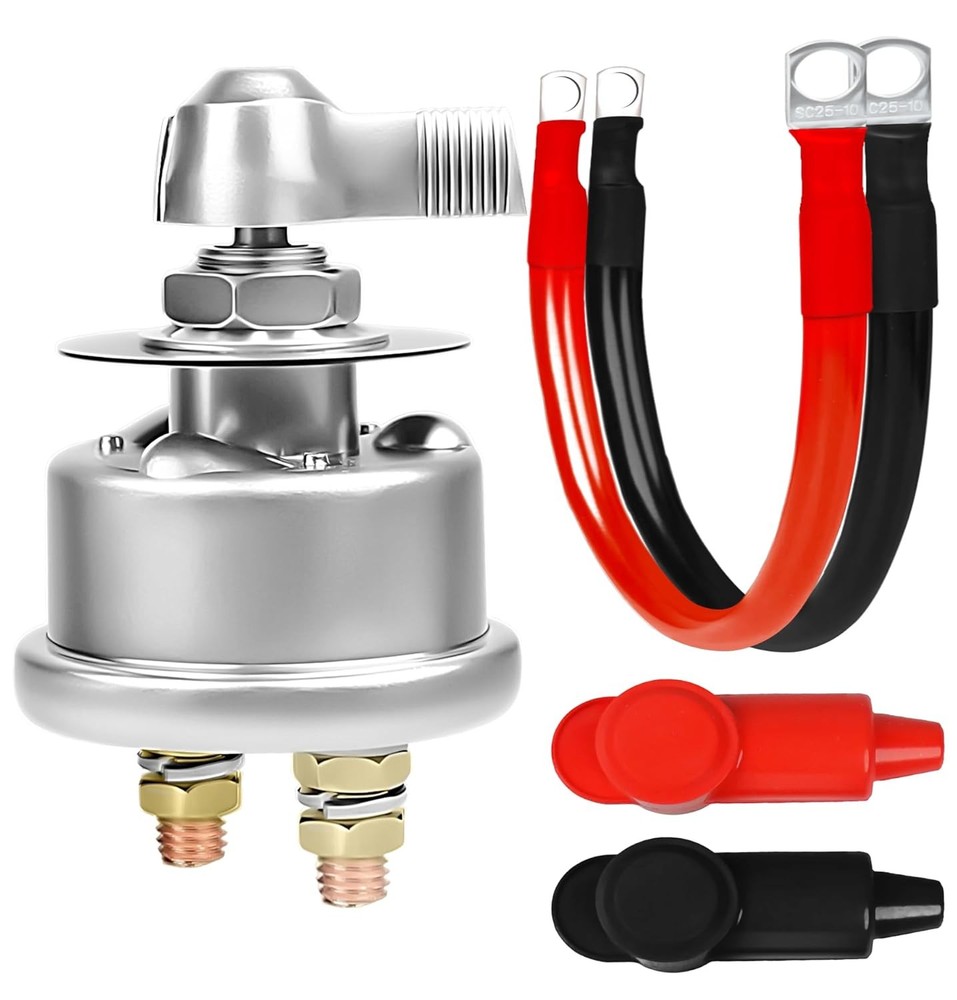 High Current Battery Main Disconnect Switch Battery Power Cutoff Isolator