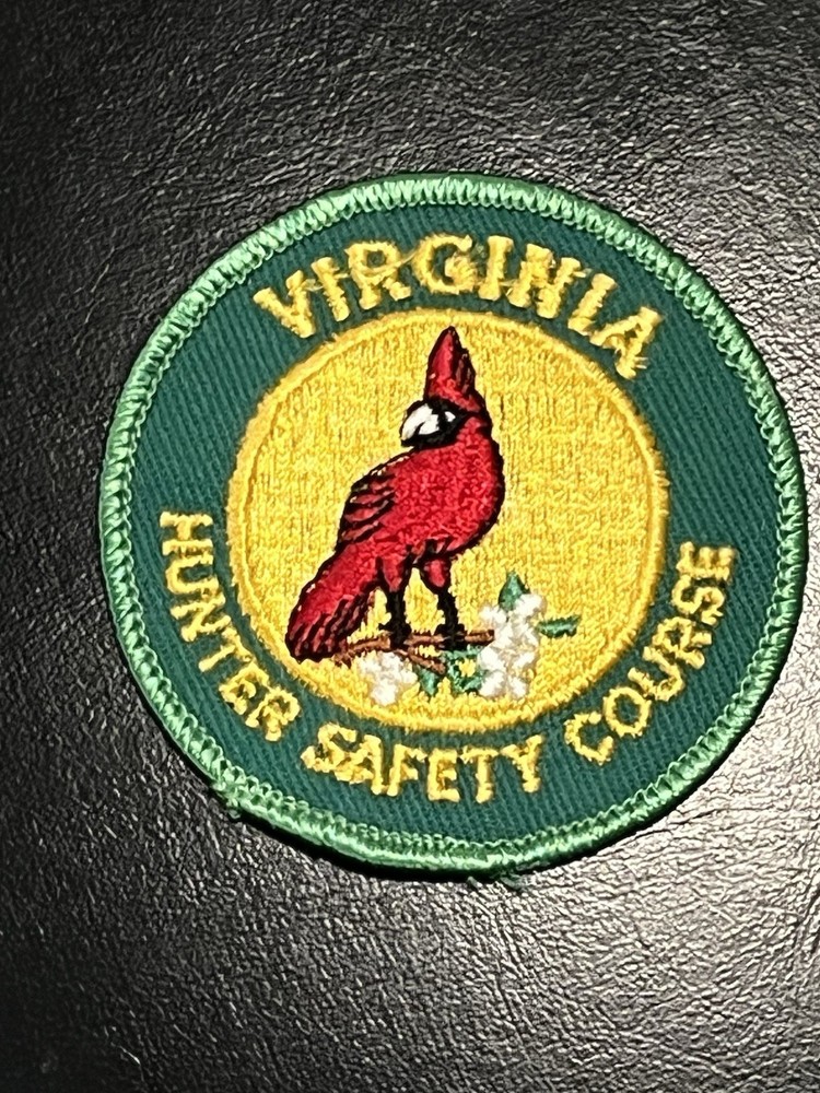 VINTAGE "VIRGINIA HUNTER SAFETY COURSE" PATCH
