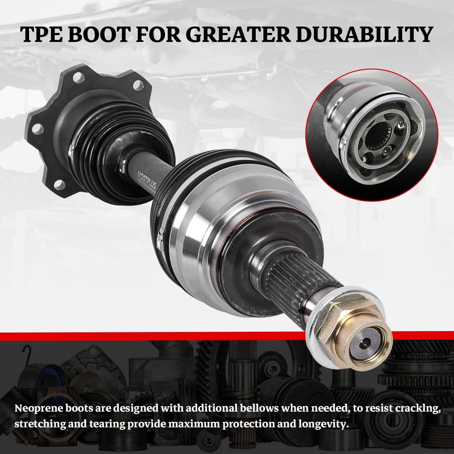 AWD Front Right Side CV Axle Shaft For 2008-2013 Nissan Rogue 2.5L 66-6287