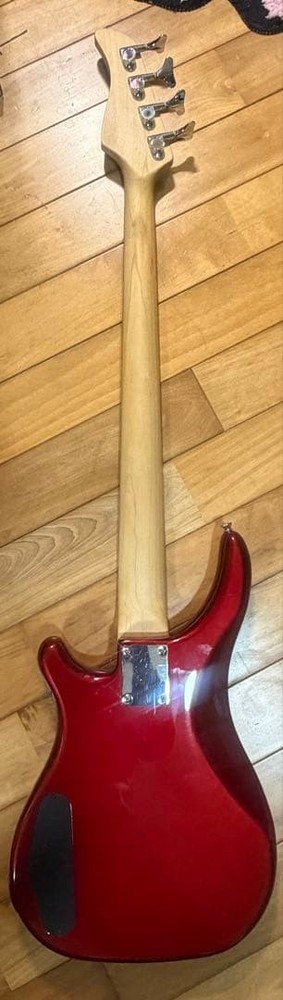 Fernandes Bass 4 String Wine Red