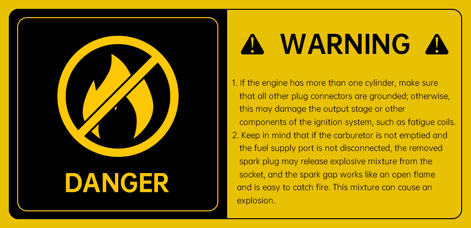 Car In-line Spark Tester Ignition Coil Engine Diagnostic Tool High Precision