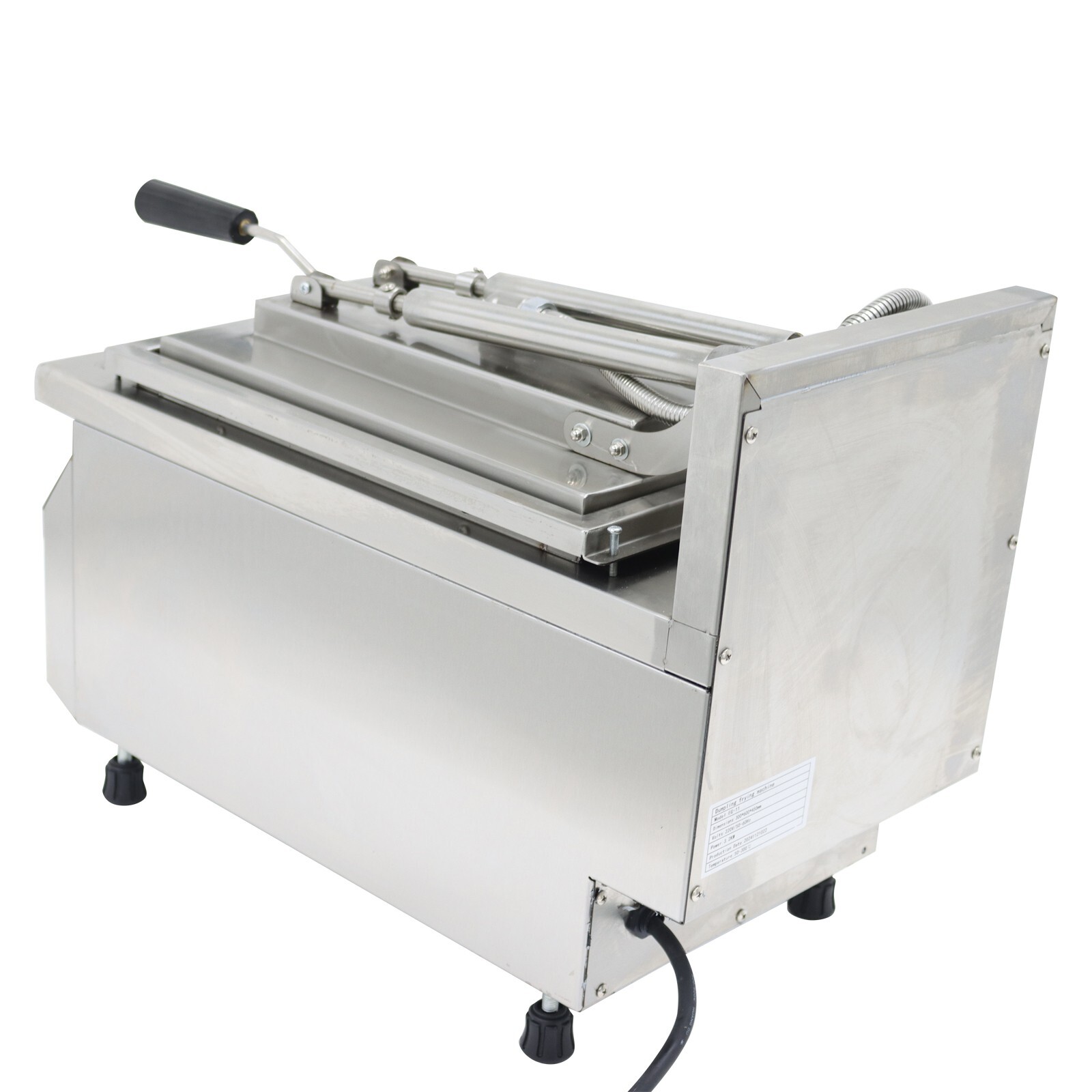 Used Fried Steam Dumpling Maker Single head Fryer Wonton Machine Automatic 220V