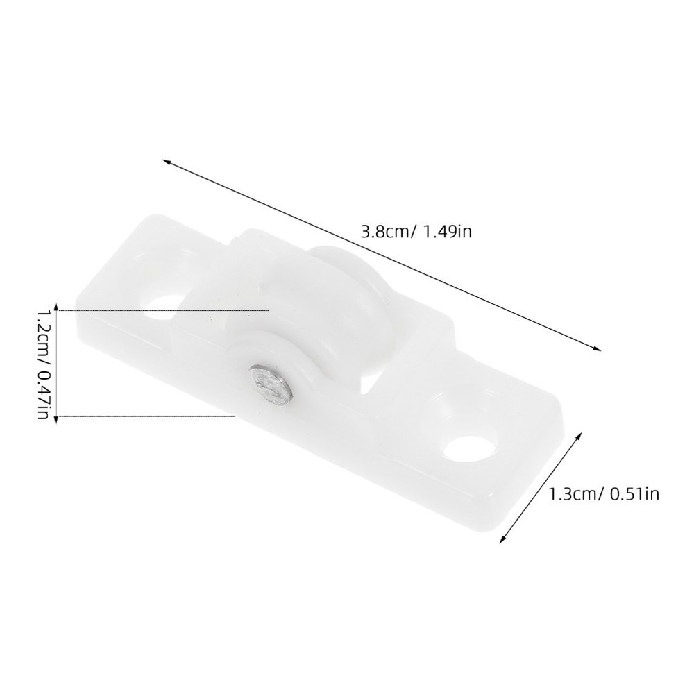 12 Pcs Upright Freezer Rollers Commercial Casters Bottom Mount Fridge