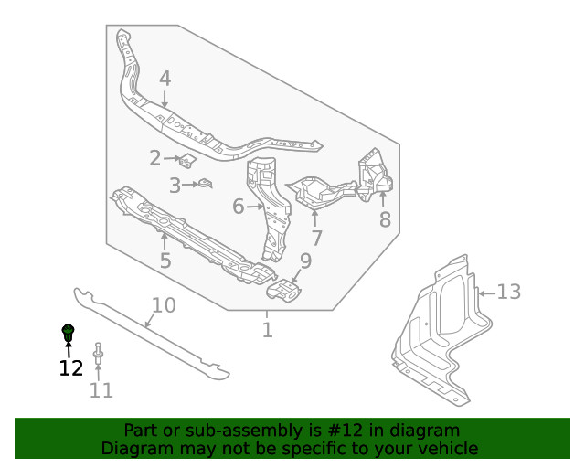 Genuine GM Multi-Purpose Retainer 94530507