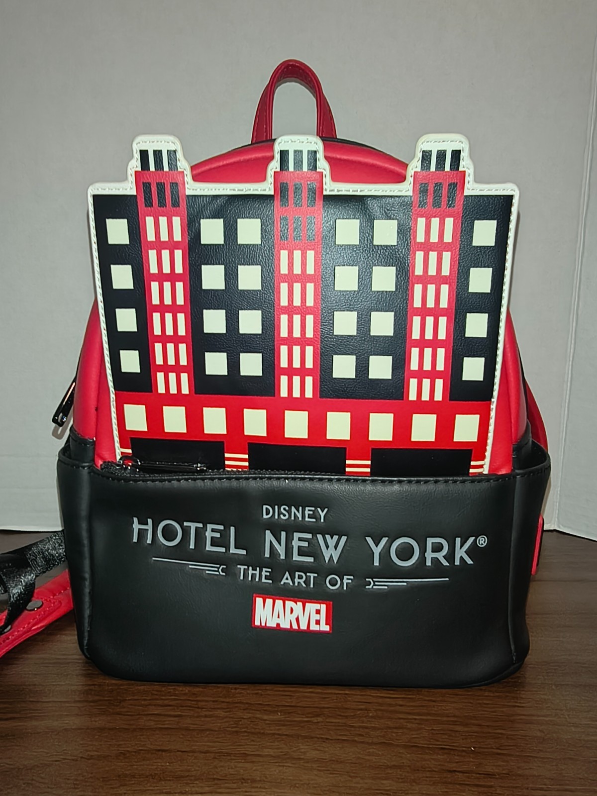 Disneyland Paris Loungefly Hotel New York Mini Backpack Bag Marvel Disney Parks