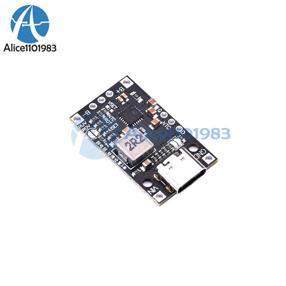 Type-C USB Li-ion Battery Boost Quick Charge Board UAV charging module 3.7V 3S