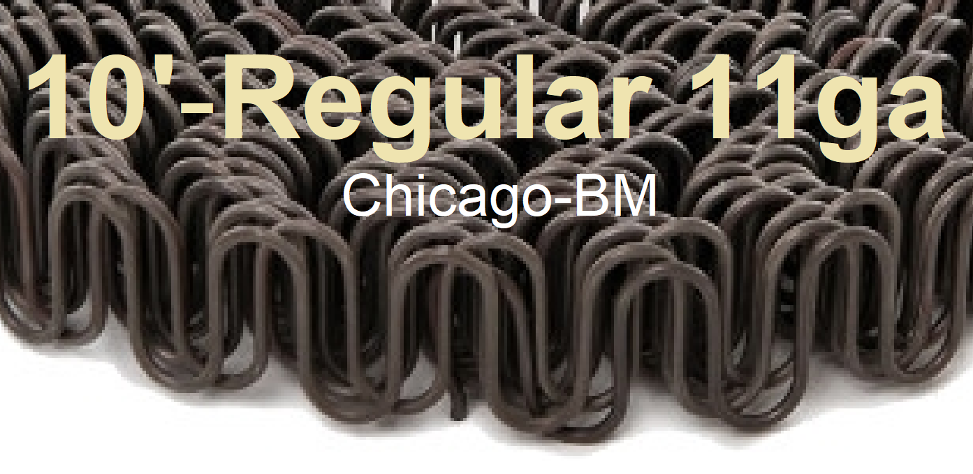 Regular-10' Feet 11 gauge Zig Zag Springs Furniture-Auto Upholstery-Made In USA