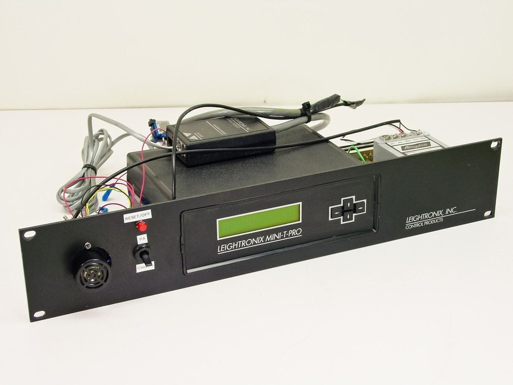 Leightronix Console Video Switcher Schedule Programmer - As Is Mini-T-Pro