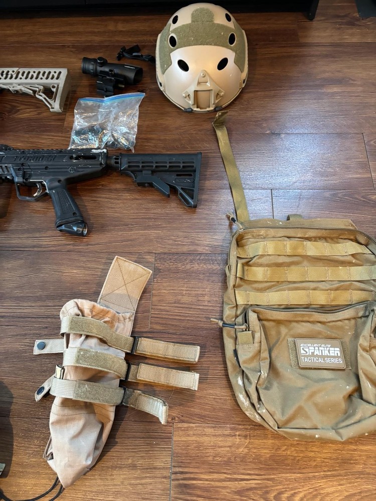 Paintball Gear Set Lot