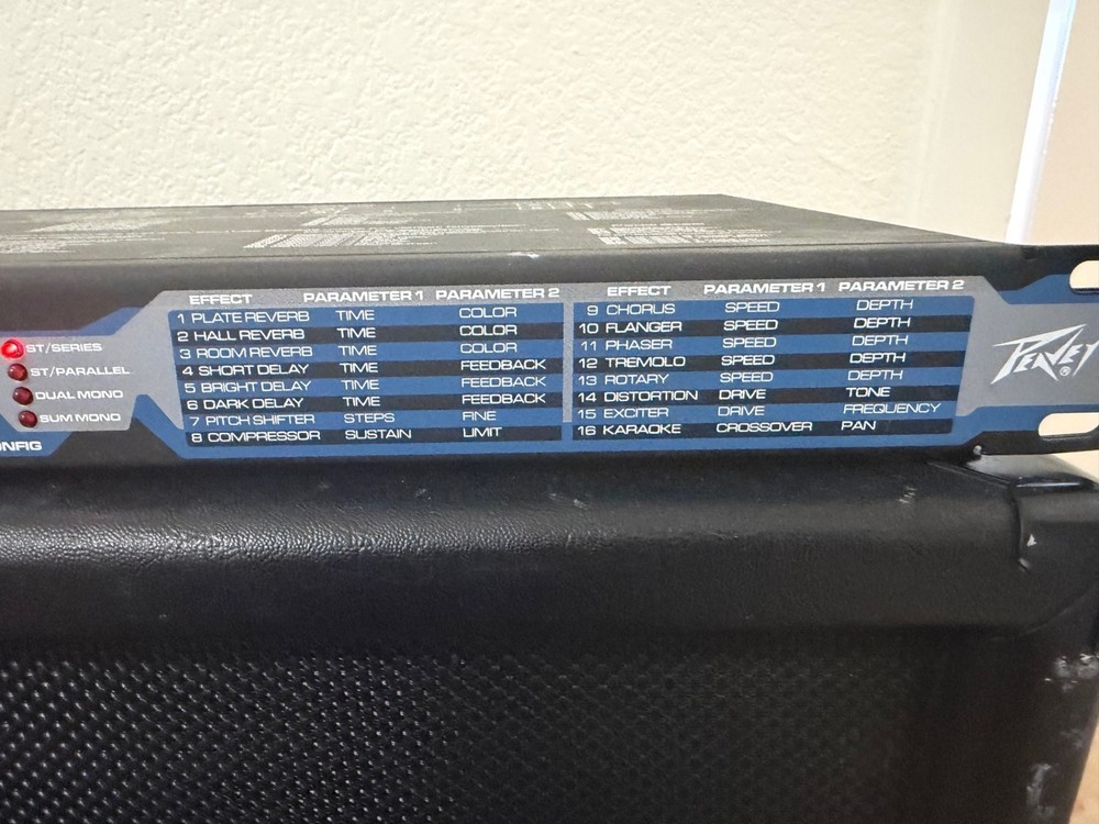 Peavy DDF2 Dual Deltafex Effects Processor