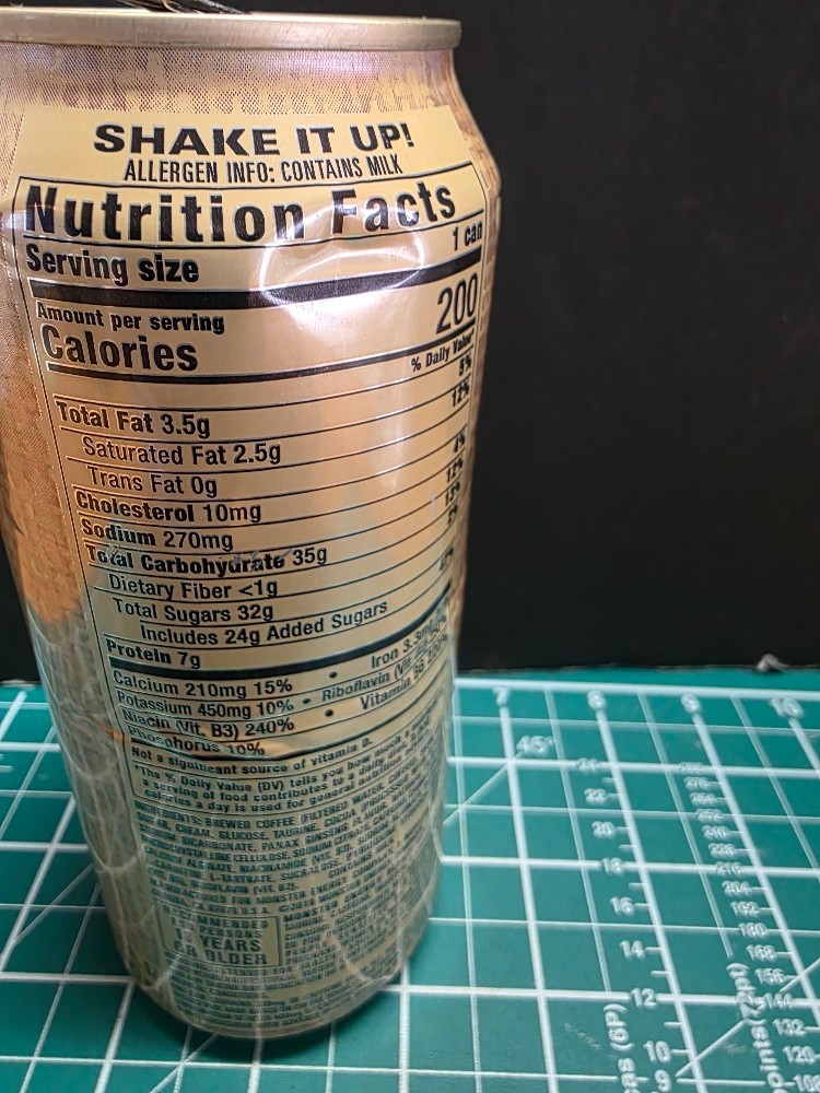 MONSTER ENERGY JAVA 300 MOCHA EMPTY CAN TRIPLE SHOT
