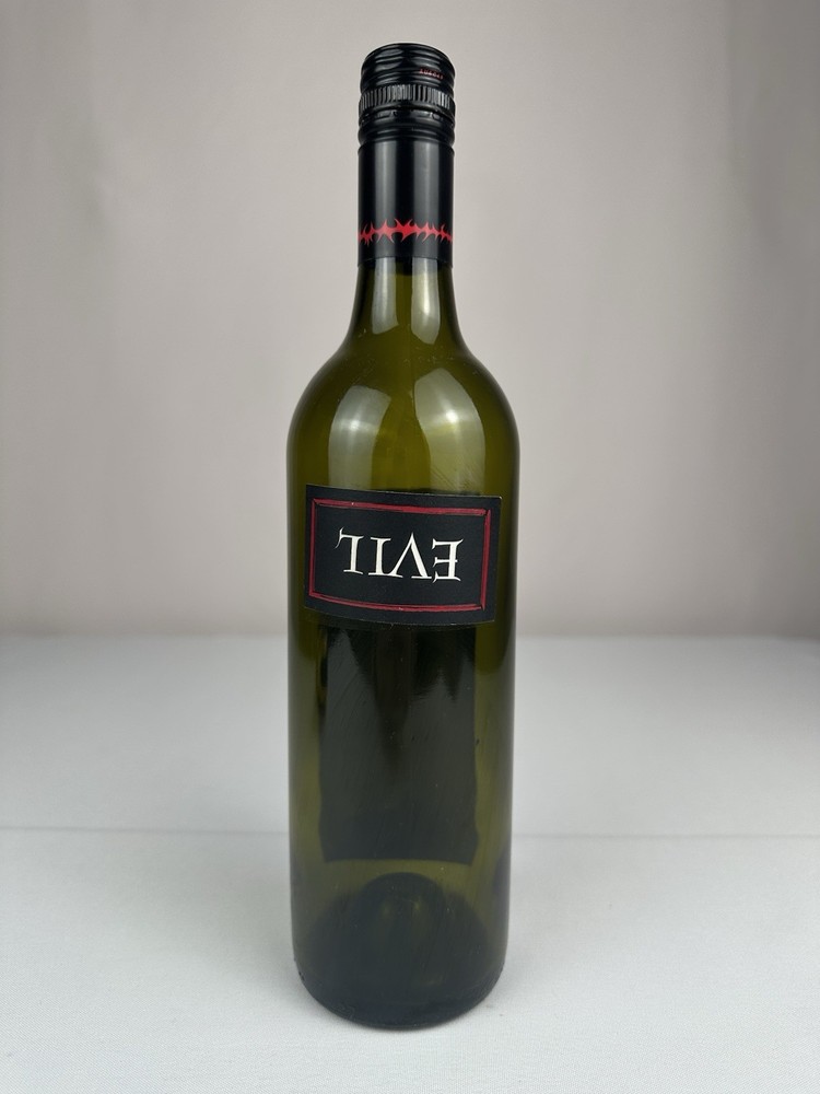 EVIL South Eastern Australia Cabernet Empty Green Bottle