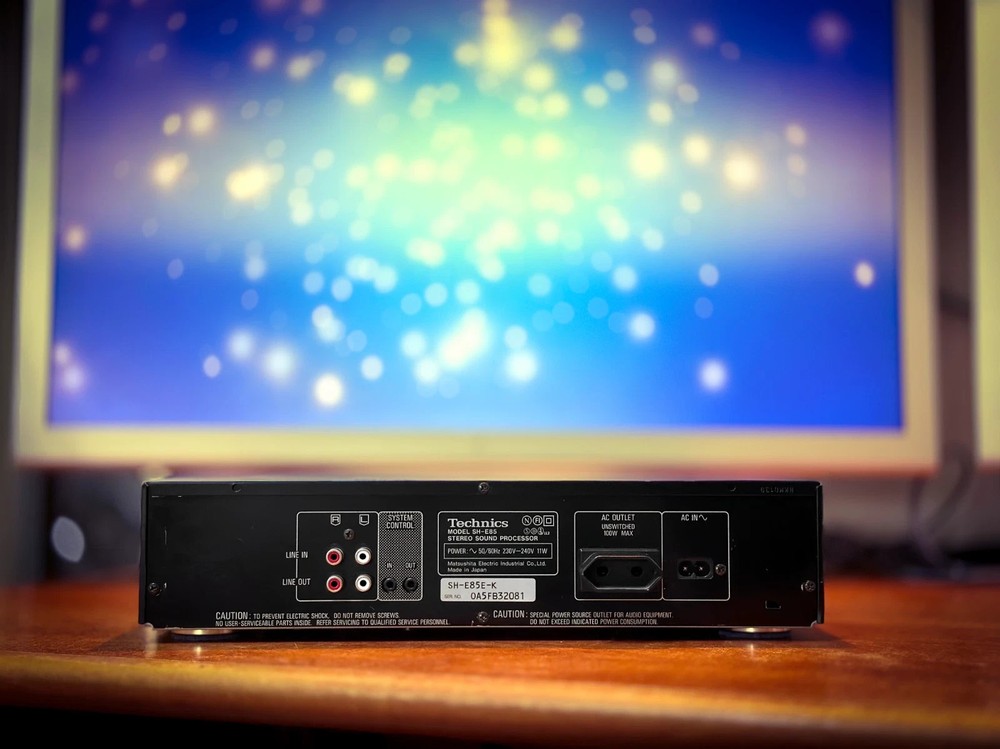 TECHNICS SH-E85 🌈RaRe🌈 Vintage Stereo Digital Equalizer