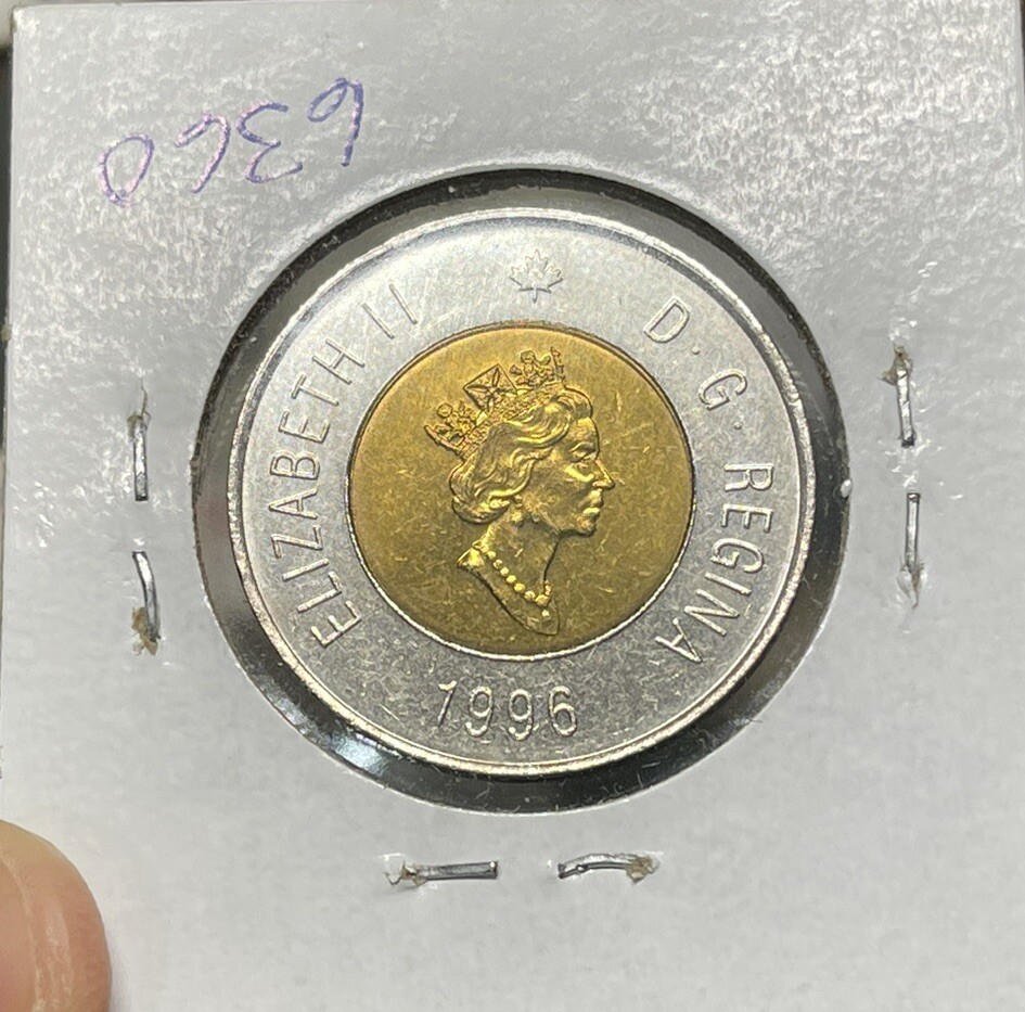 1996 Canada 2 Dollars Coin Excellent Condition High Value