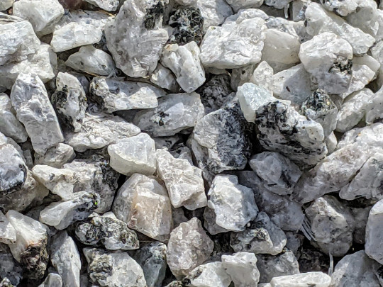 Rainbow Moonstone - Rough Rocks for Tumbling - Bulk Wholesale options