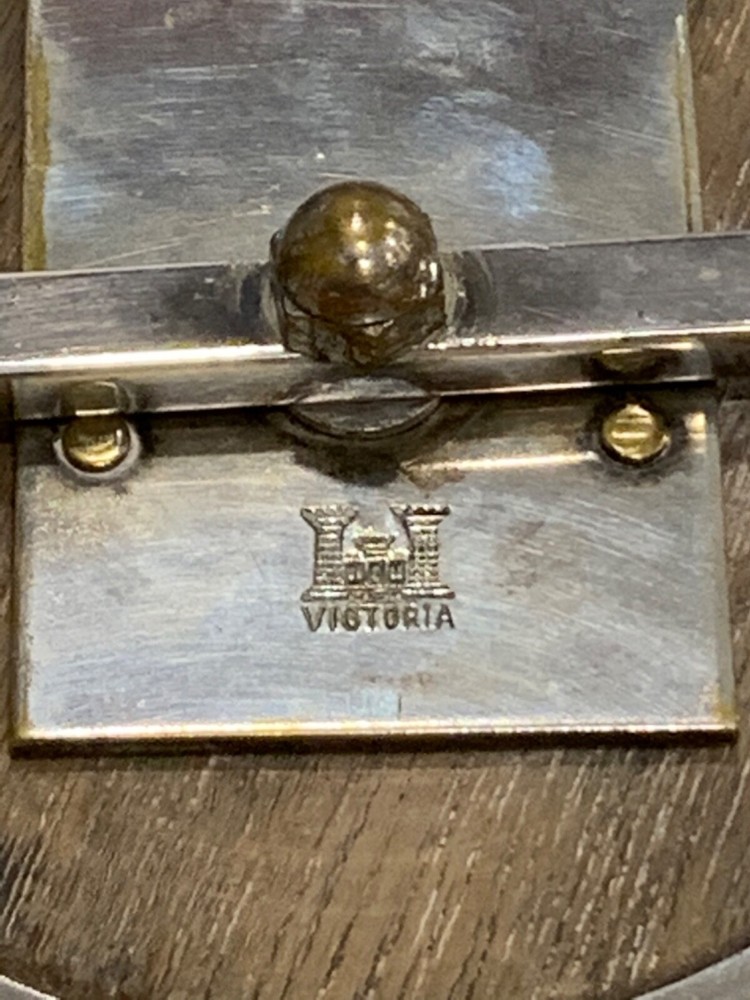 UNIQUE - Vintage Victoria Silverplate Wine Trolley Wagon
