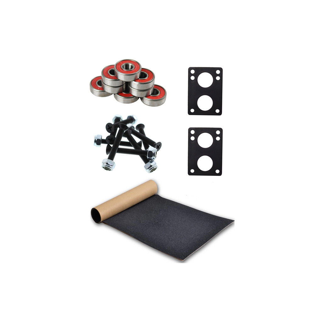 Moose Longboard Complete 9" x 40" Kicktail Dipped Black - Easy and Fun to Build!