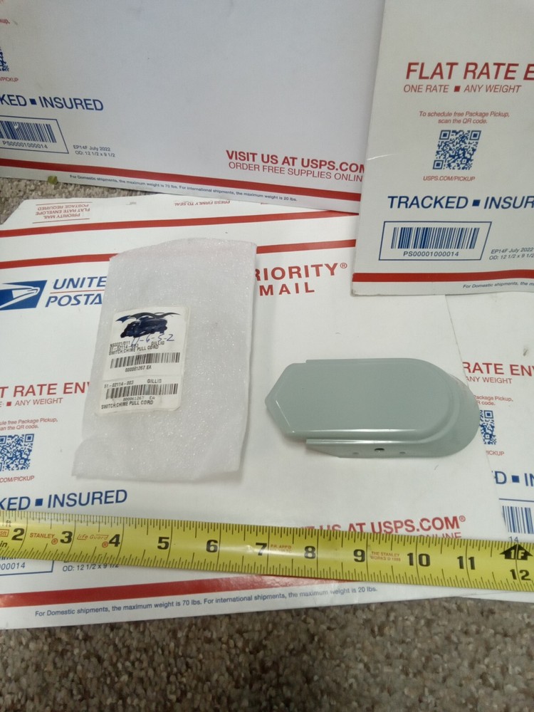 Gillig Switch Chime Pull Cord 51-02114-003 New, C6