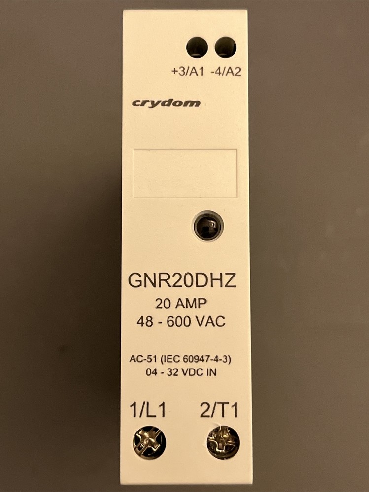 Crydom GNR20DHZ Cooltech Solid State Relay DIN Rail New
