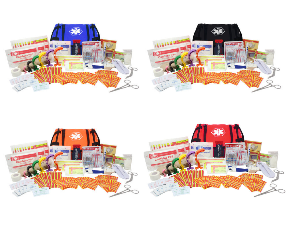 First Responder Fully Stocked Trauma First Aid Kit