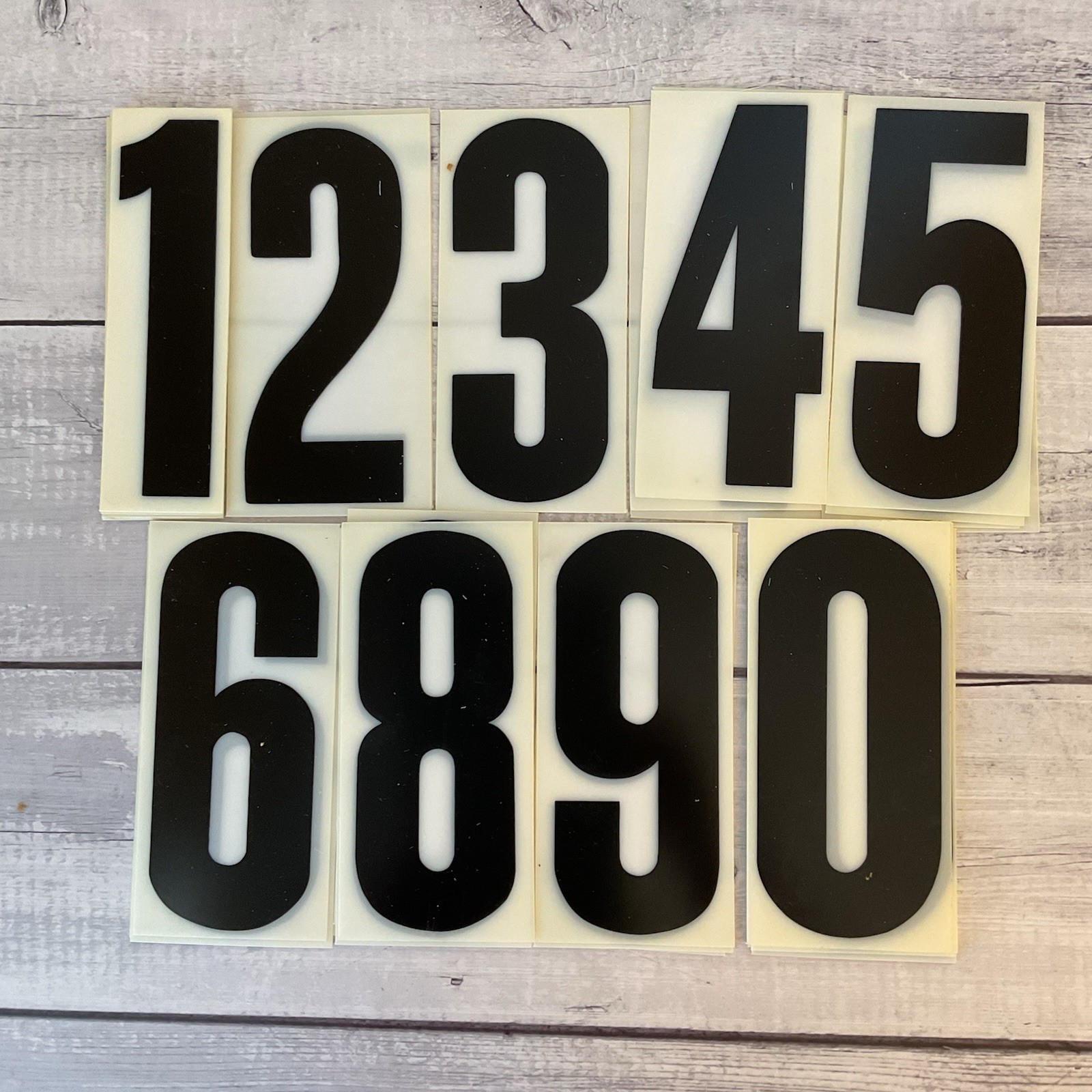 VTG Marquee 6” Plastic Black Alphabet Letters Numbers Punctuation Lot Of 250+