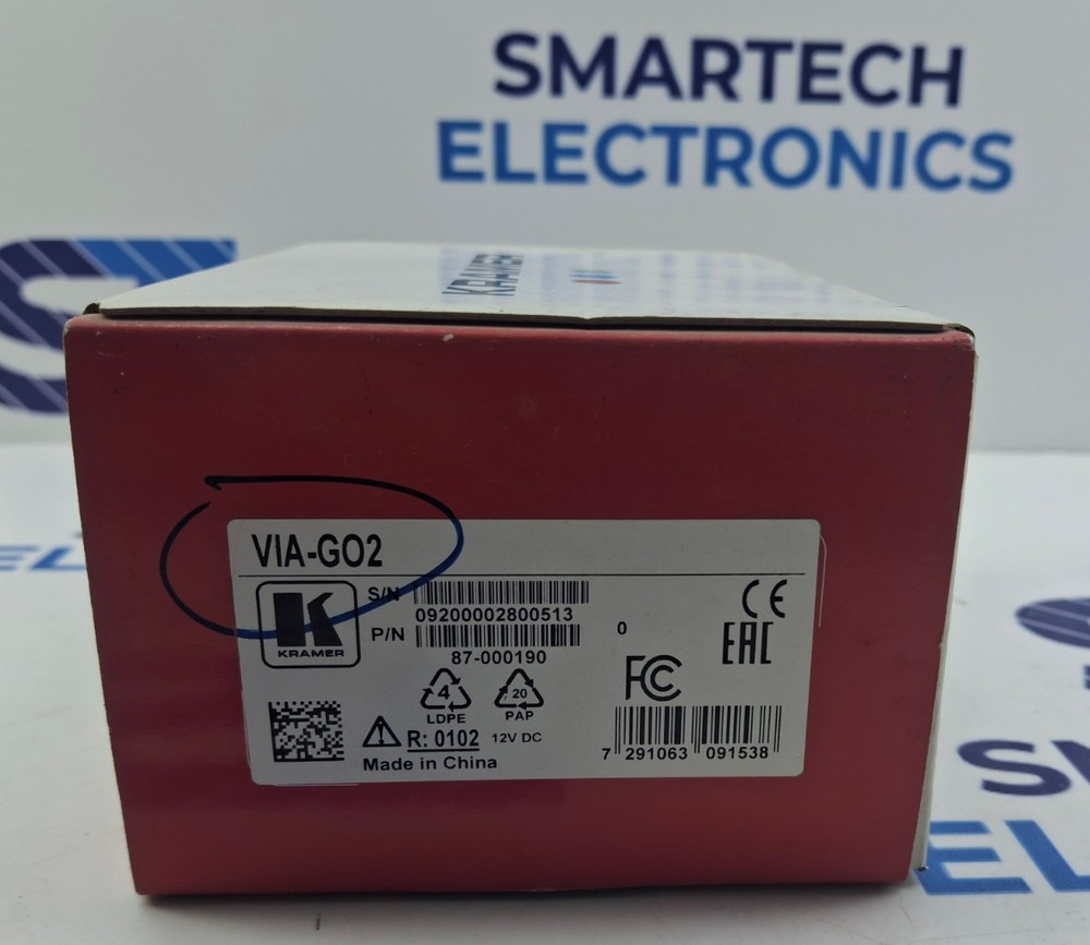 VIAG02 KRAMER Compact and Secure 4K Wireless Presentation Device