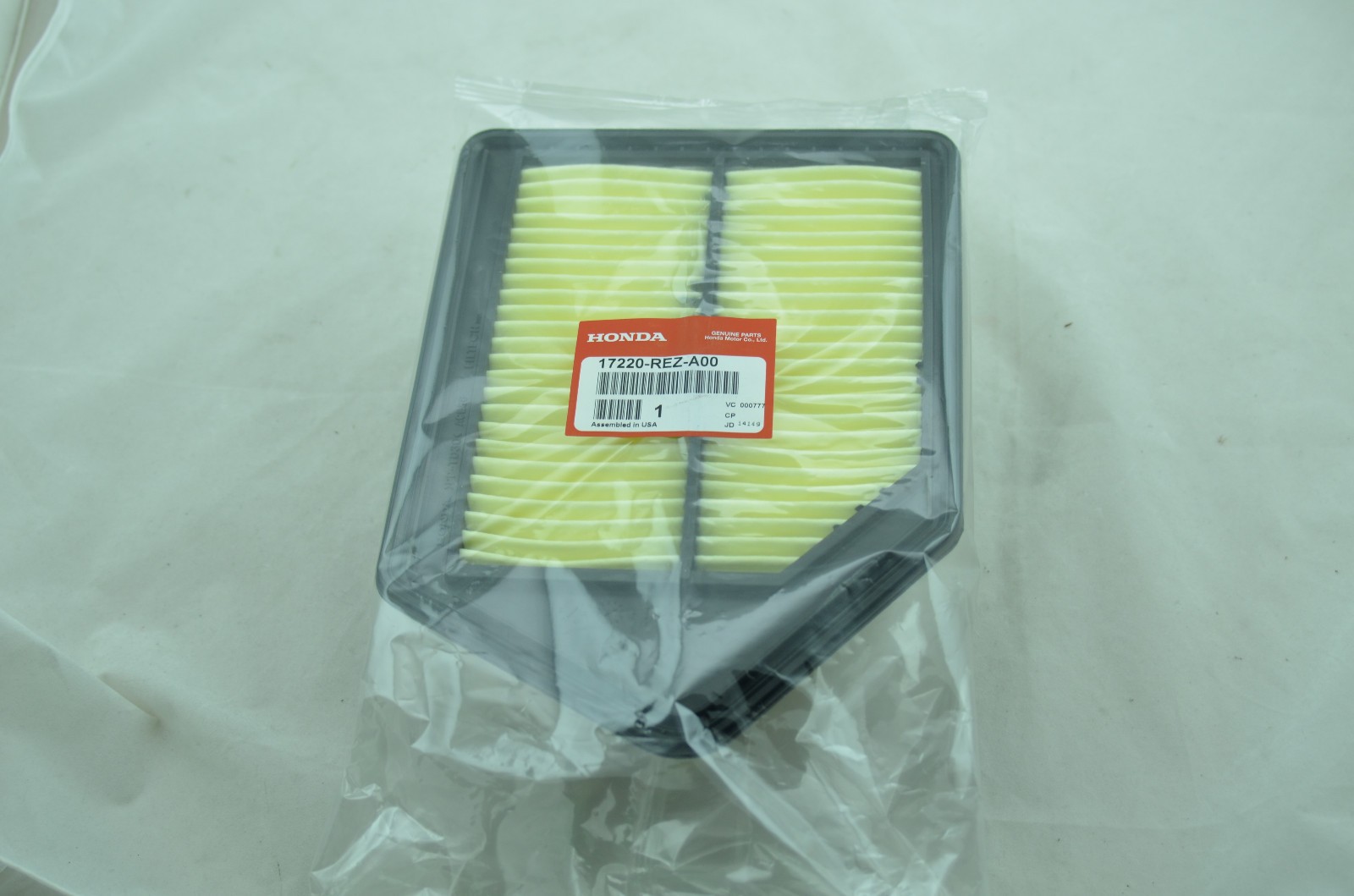 OEM Genuine 2010 2011 Honda CR-V 2.4L Enigne Air Filter Element 17220-REZ-A00
