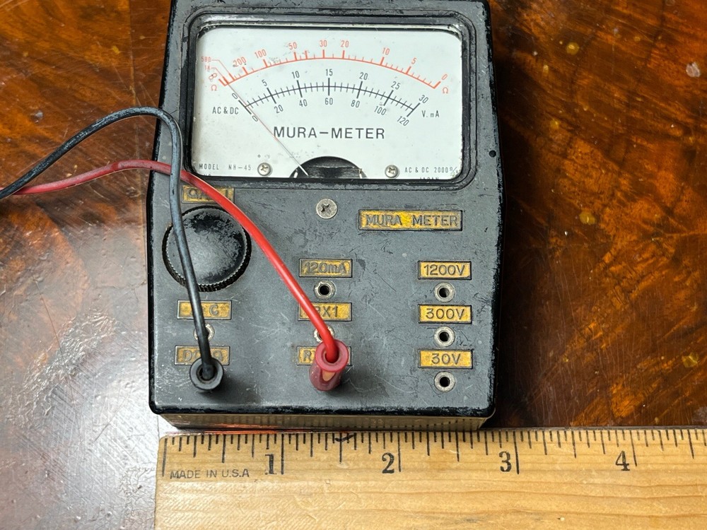 MURA METER MODEL NH-45 AUDIO TECHNOLOGY