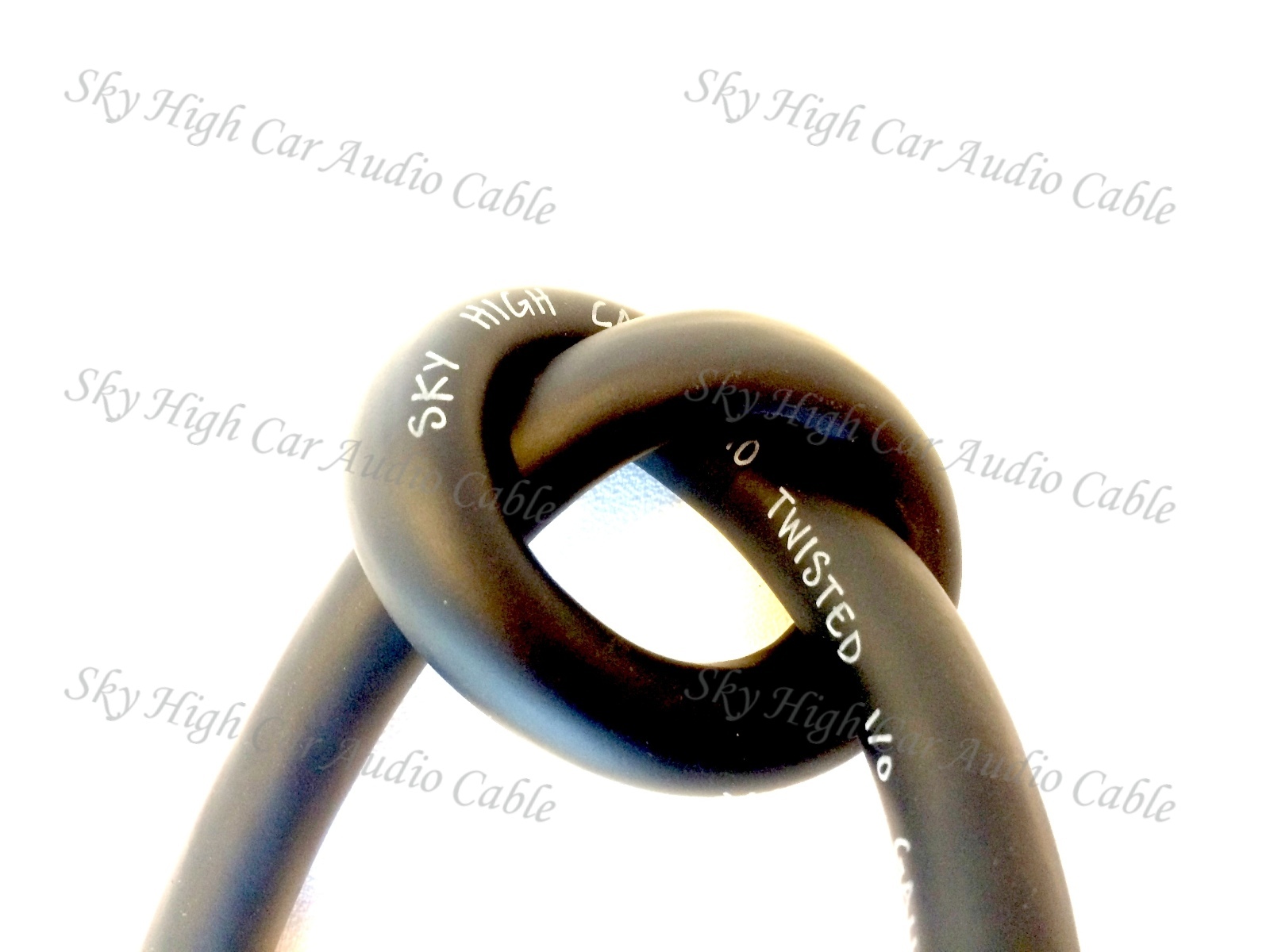 Sky High Oversized 1/0 Gauge OFC AWG Big 3 Upgrade RED/BLACK Electrical Wiring