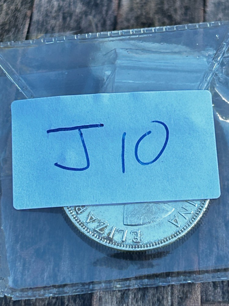 1958 Canada 50 Cents Silver Coin REF J 10