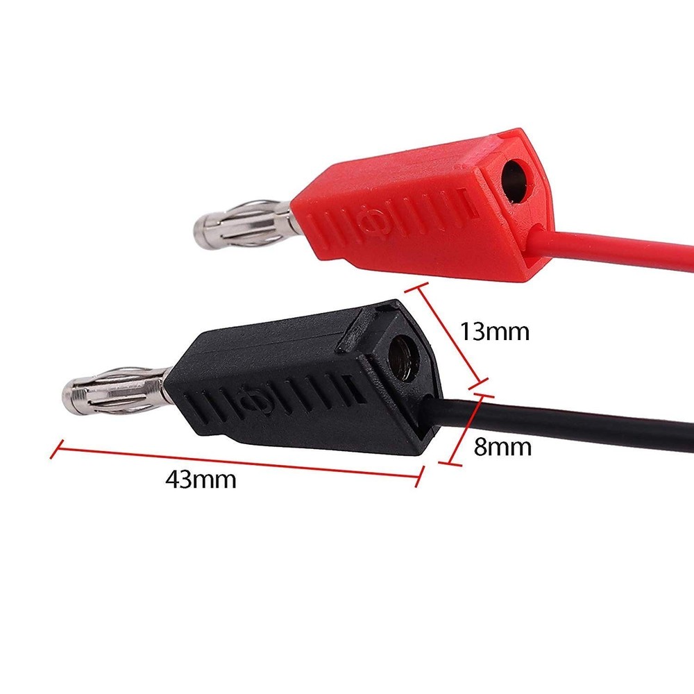 Oscilloscope Probe Kit 100MHz BNC Leads Clips Accessories for Electronics