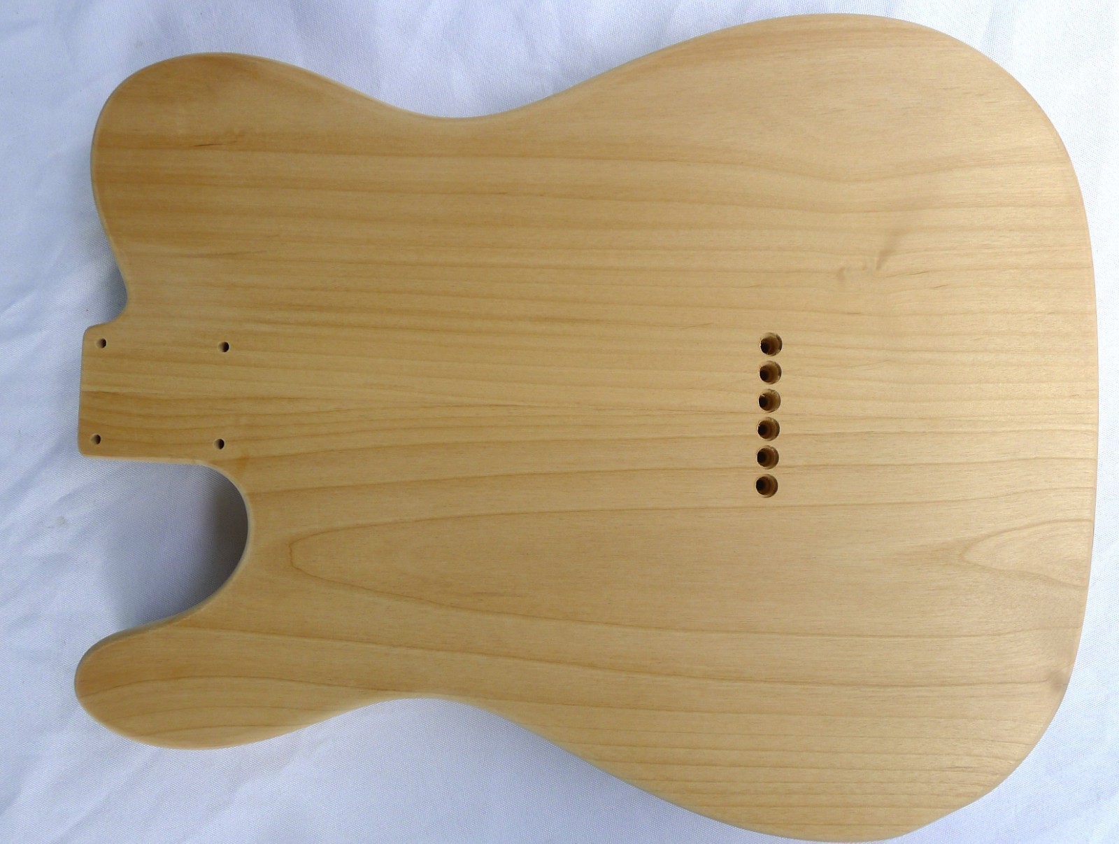 Tele Vintage Style Guitar Body 2 pcs Centre Joined Alder Unfinish ≦ 4.6Lbs