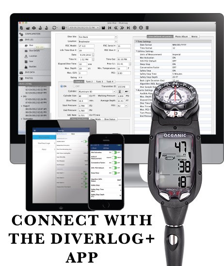 Oceanic Pro Plus 4.0 w/compass